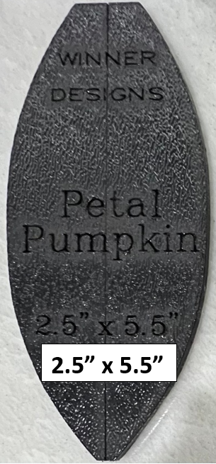 Pumpkin Petal Templates