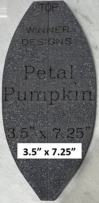 Pumpkin Petal Templates