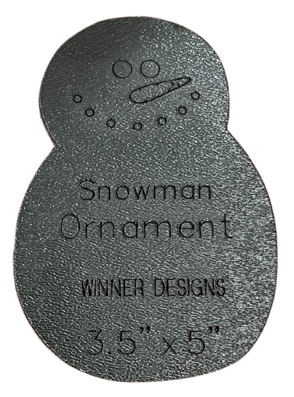 Winter Snowman Templates