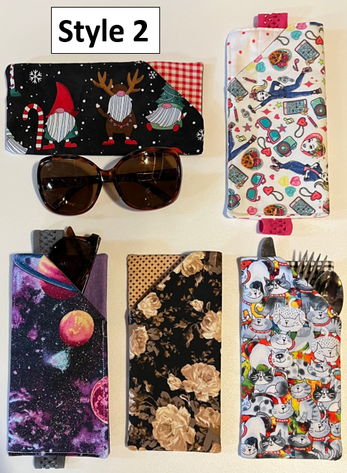 Glasses Case Templates - 2 Styles