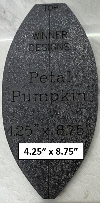 Pumpkin Petal Templates
