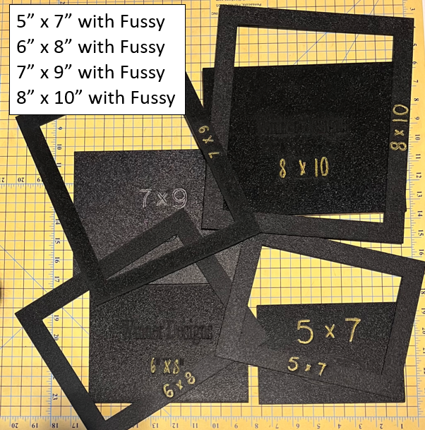 Rectangles & Fussy Cut Frame Templates