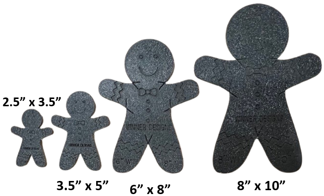 Christmas Gingerbread Templates