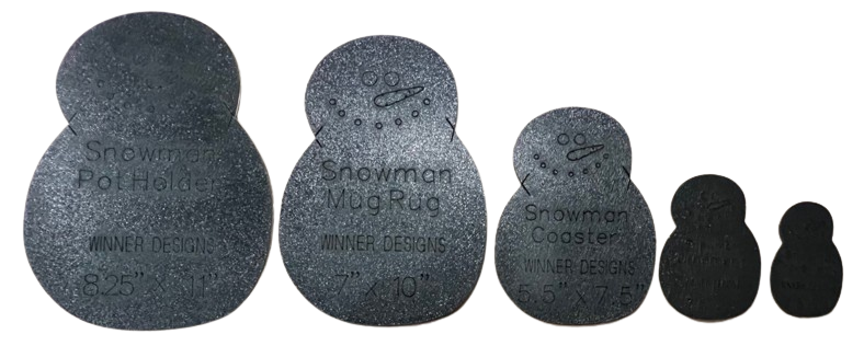 Winter Snowman Templates