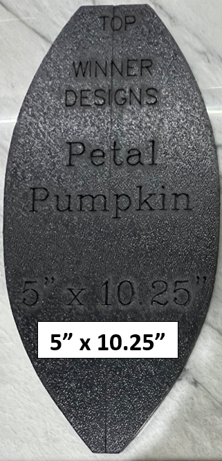 Pumpkin Petal Templates