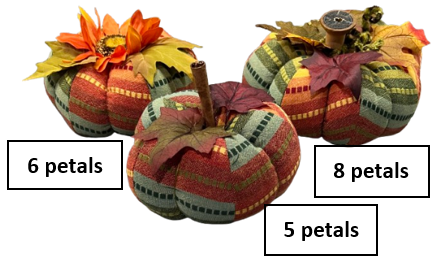 Pumpkin Petal Templates
