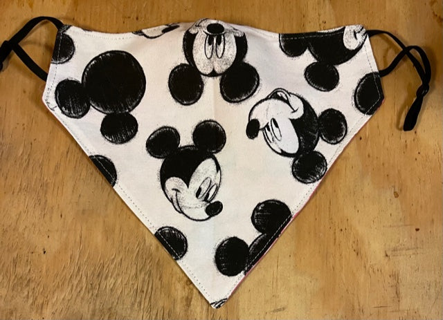 Face Mask Templates - Bandana Style