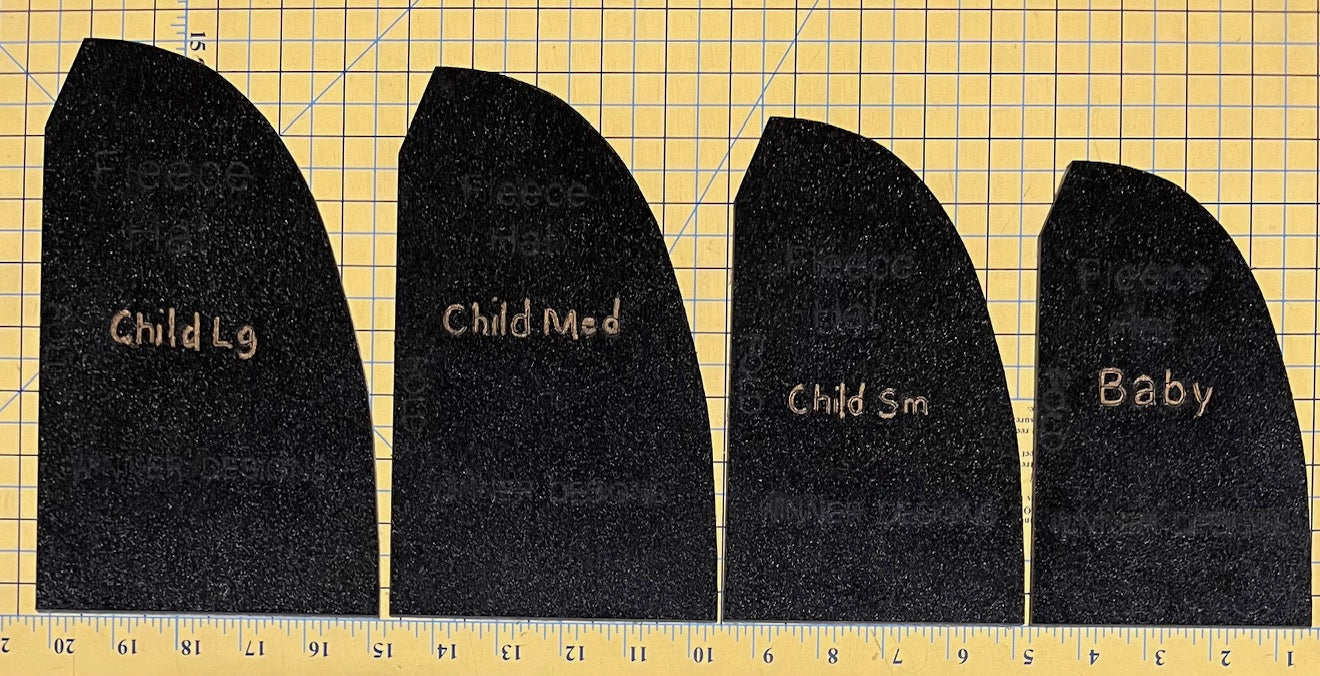 Fleece Hat or Beanie Templates