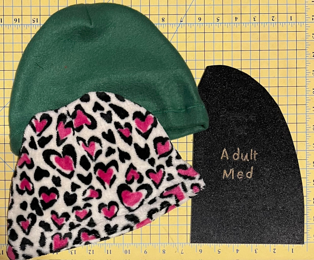 Fleece Hat or Beanie Templates