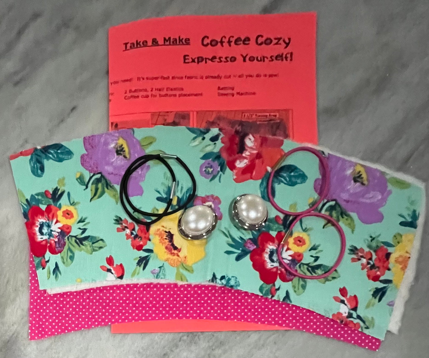 Coffee Cozy - Take-N-Make