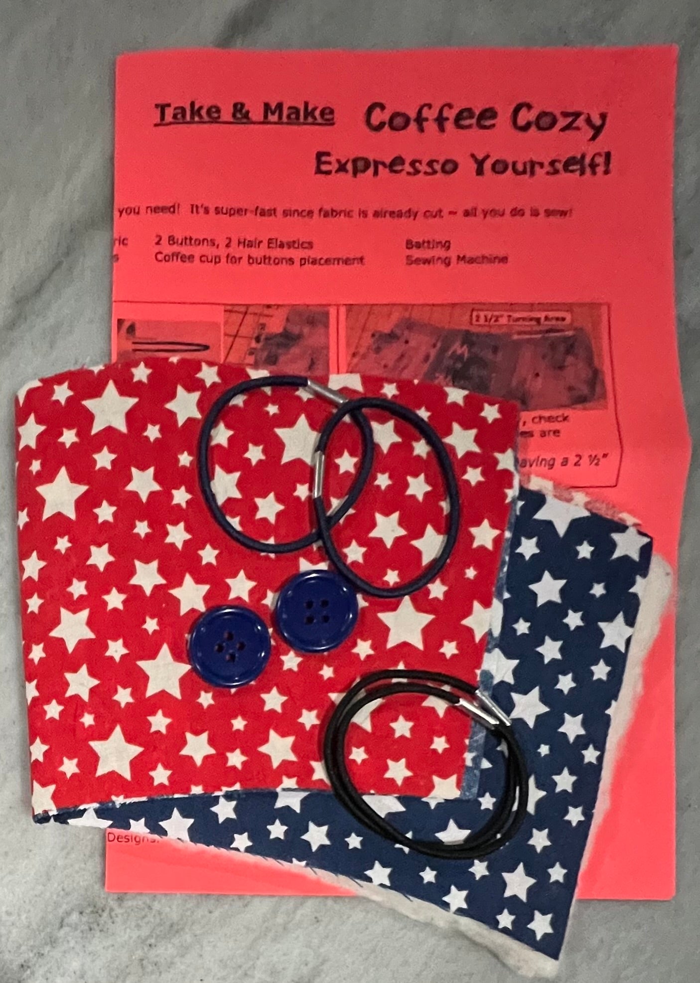 Coffee Cozy - Take-N-Make