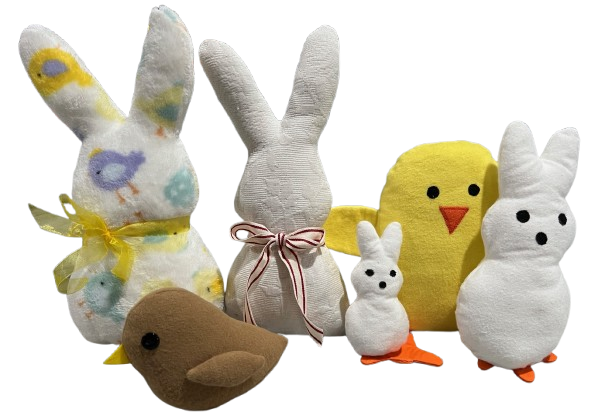 Easter Stuffies - Bunnies, Peeps, Chicks