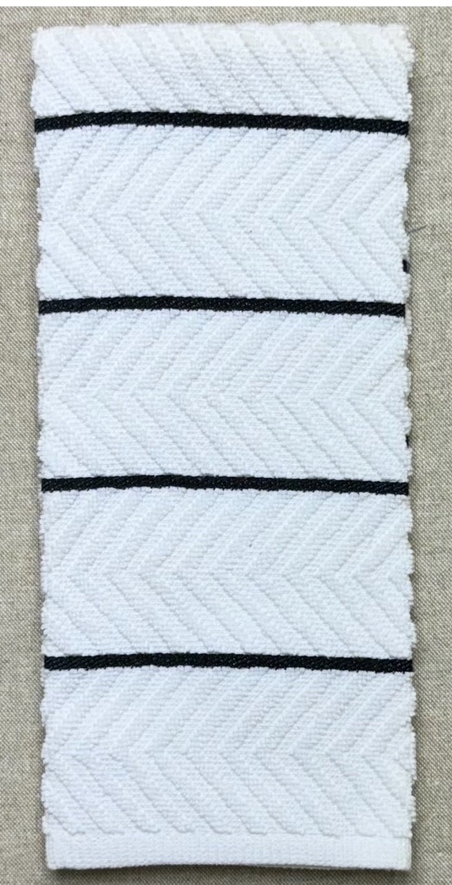 Towels for Towel Toppers - Black & White