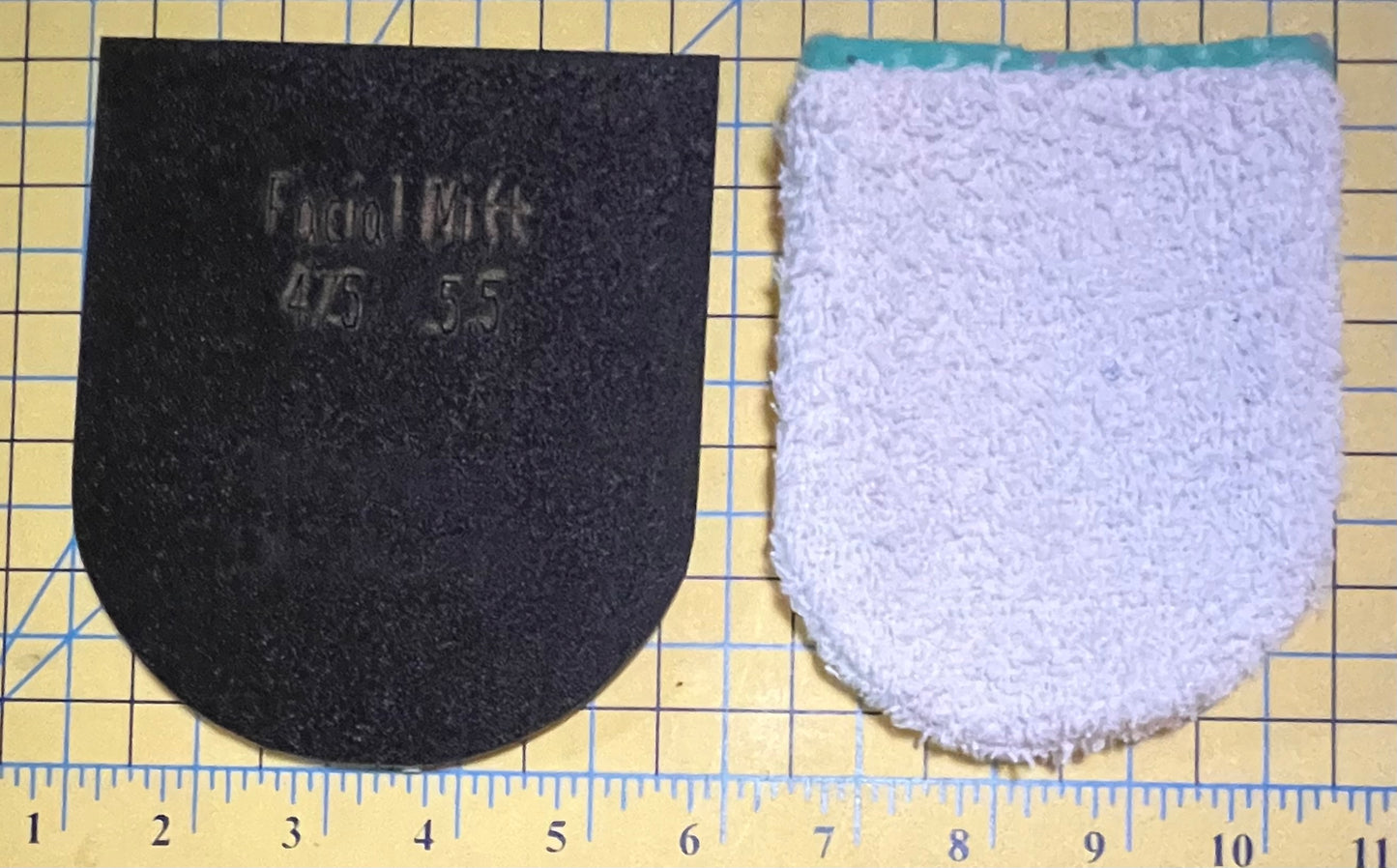 Facial Mitt Template