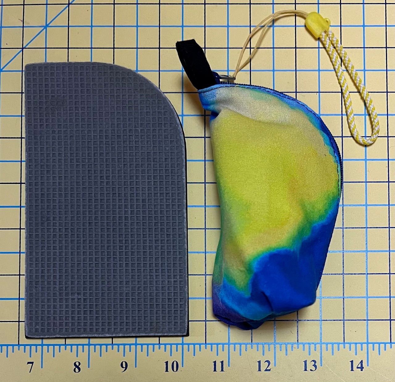 Down the Middle Mini Bag Template for Hand Sanitizer
