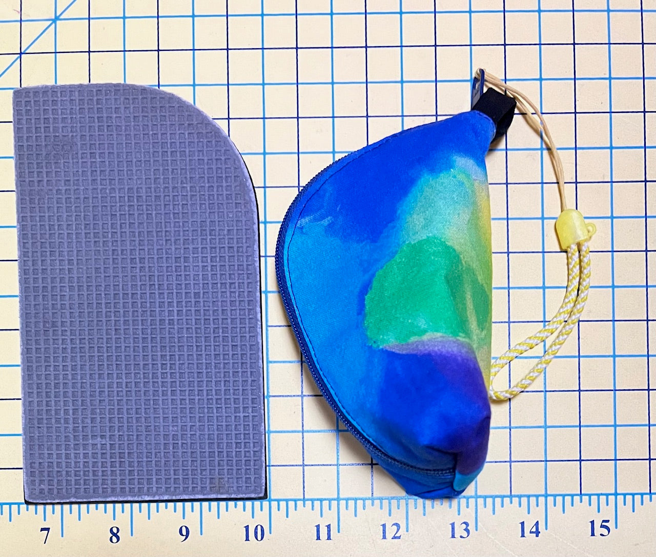 Down the Middle Mini Bag Template for Hand Sanitizer