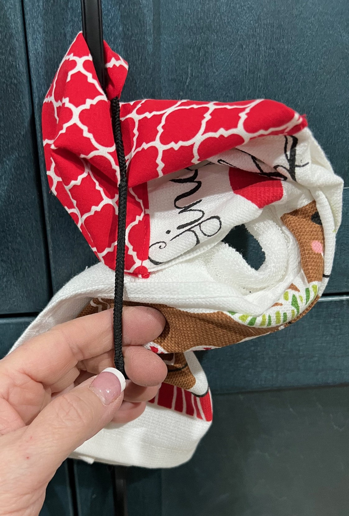 Towel Topper - Apron Loop Template