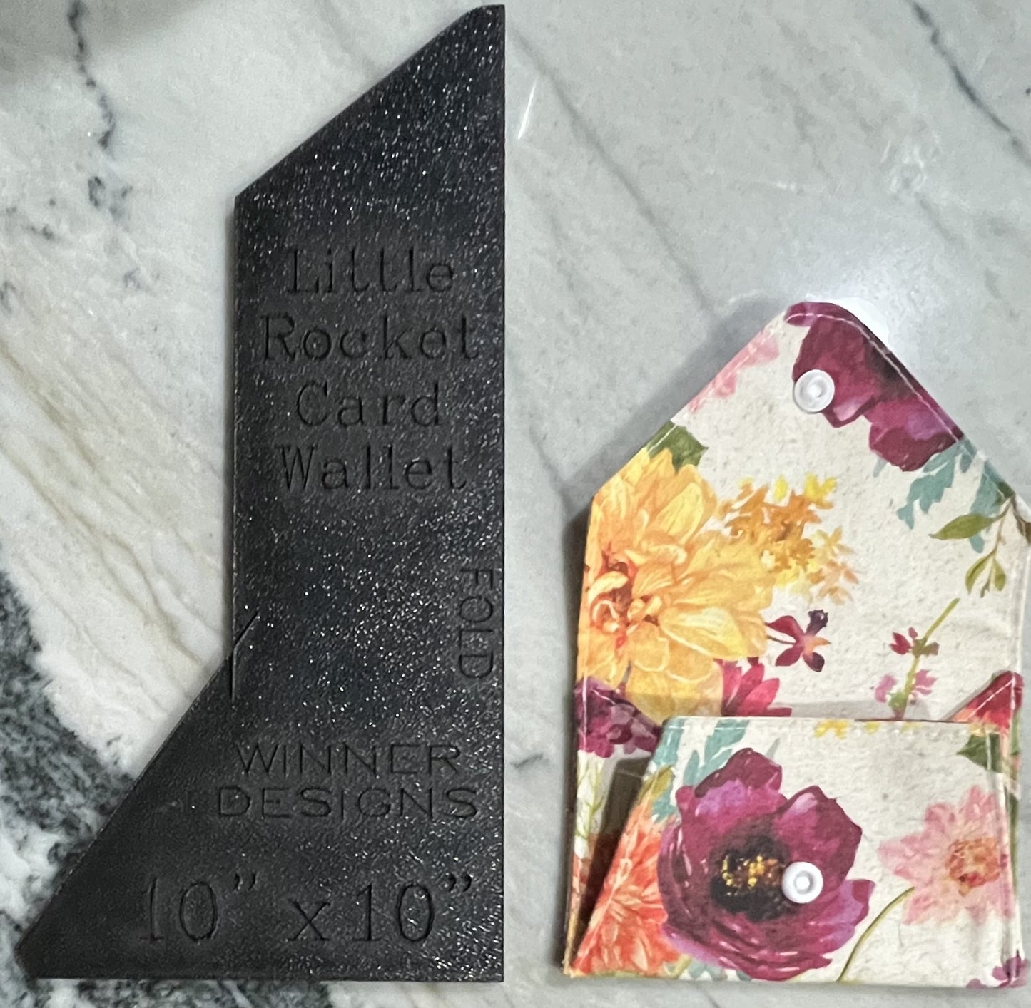 Little Rocket Card Wallet Template