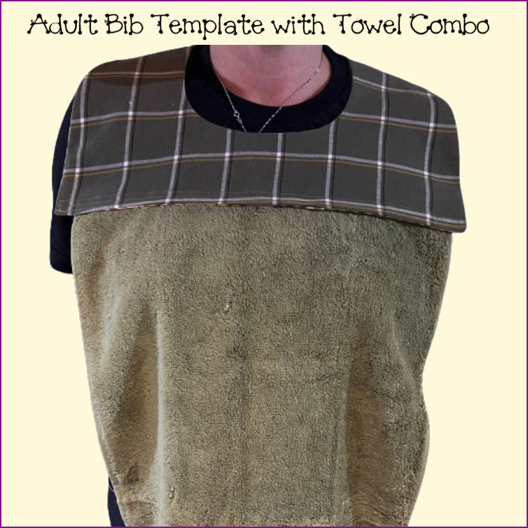 Adult Bib Templates - 2 Options!