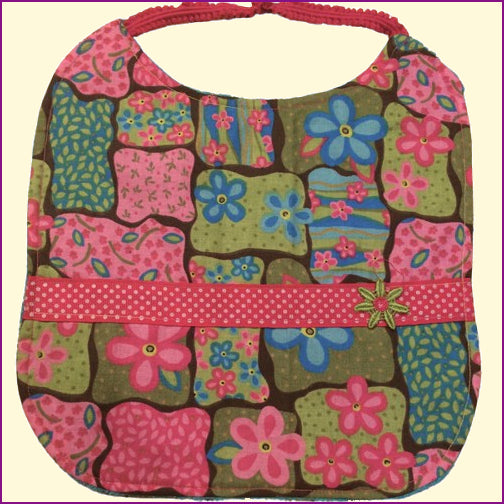Baby Bib Templates with Elastic Closure - 2 sizes