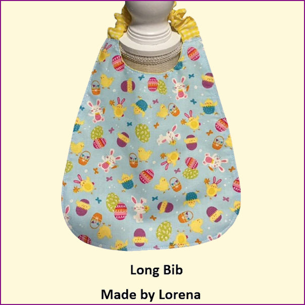 Baby Bib Templates with Elastic Closure - 2 sizes