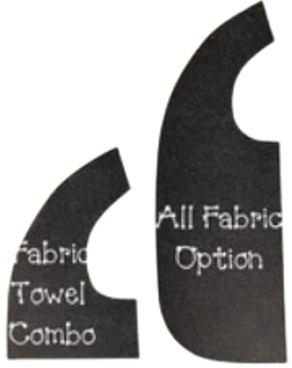 Adult Bib Templates - 2 Options!