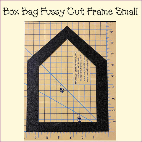 Box Bag Fussy Cut Frame Small