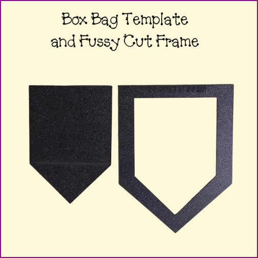 Box Bag Templates and Fussy Cut Frames