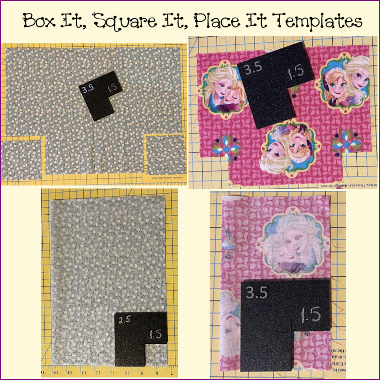 Box It, Square It, Place It Template Set