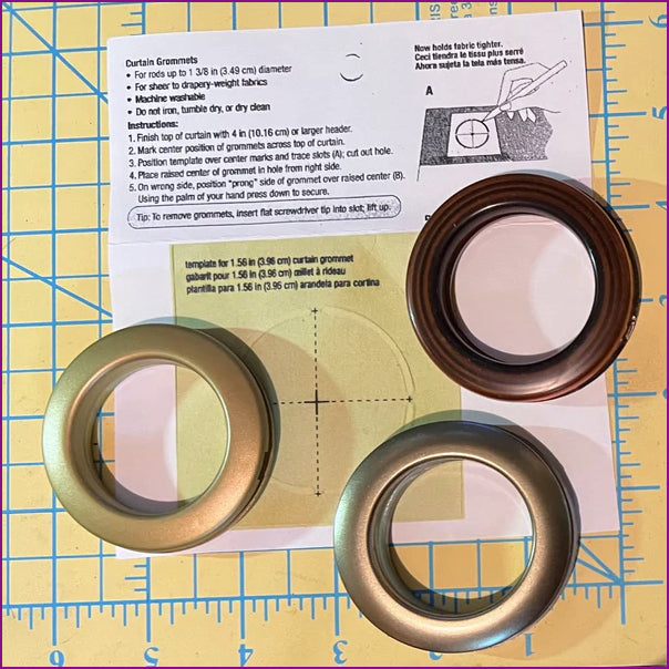 Boxy Knot Bag Template, Grommet Placement Tool, Grommets