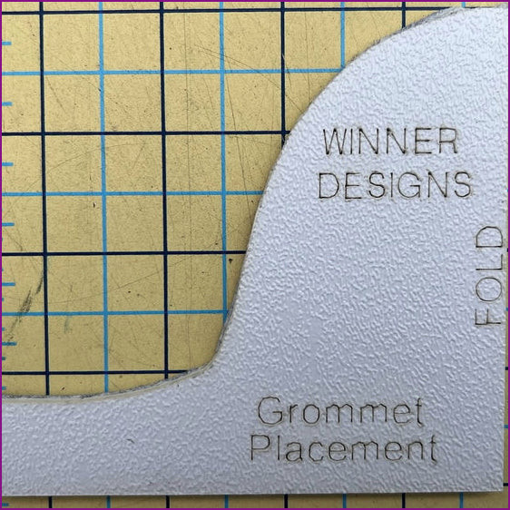 Boxy Knot Bag Template, Grommet Placement Tool, Grommets