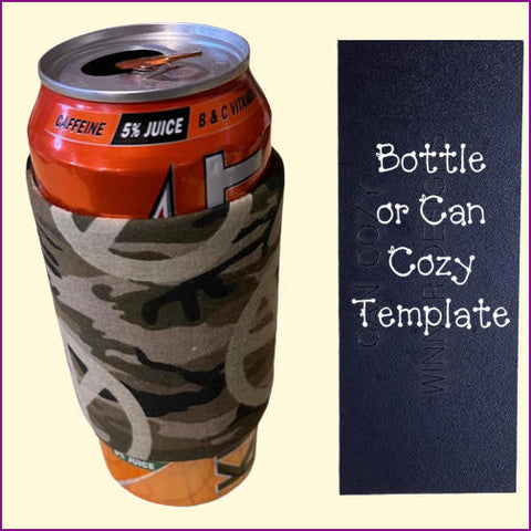 Bottle/Can Cozy Template