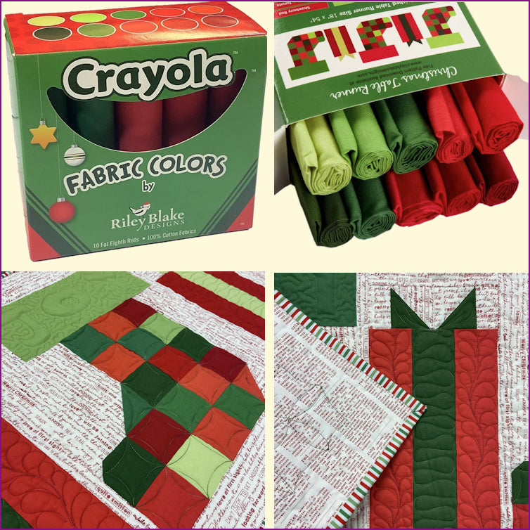 Crayola Christmas Box 10 piece Fat Eights