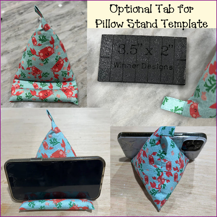 Cell Phone Pillow Stand Template