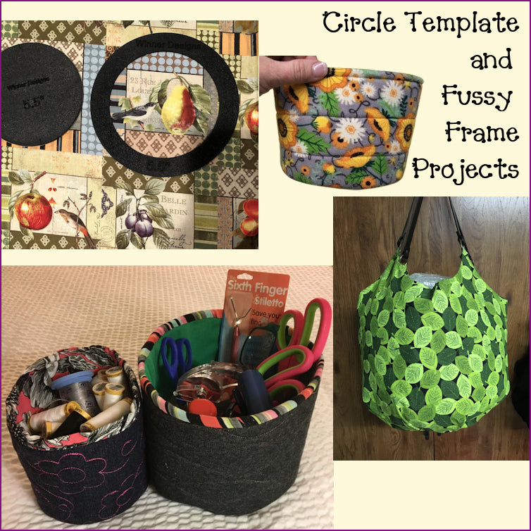 Circle and Fussy Cut Frames