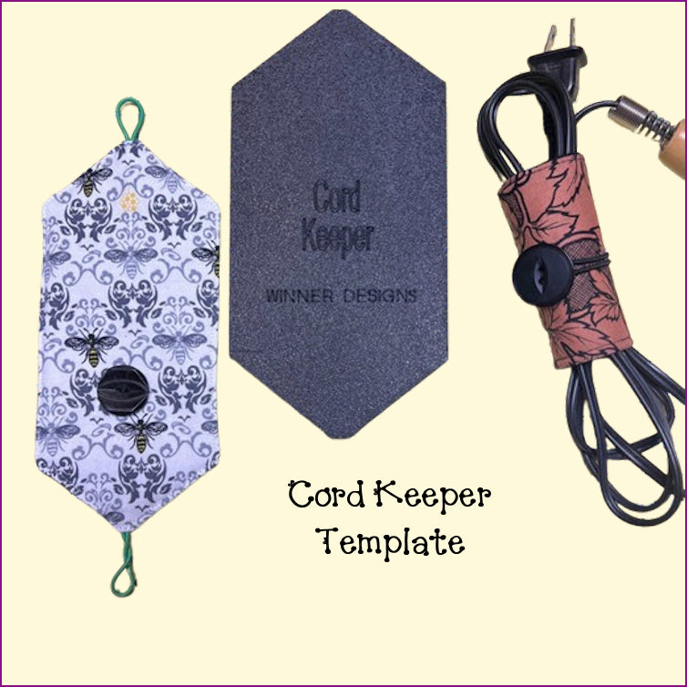 Cord Keeper Wrap Template