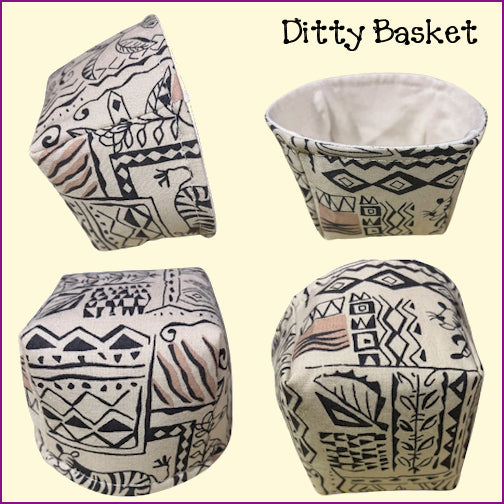 Ditty Basket Templates - Multiple Sizes
