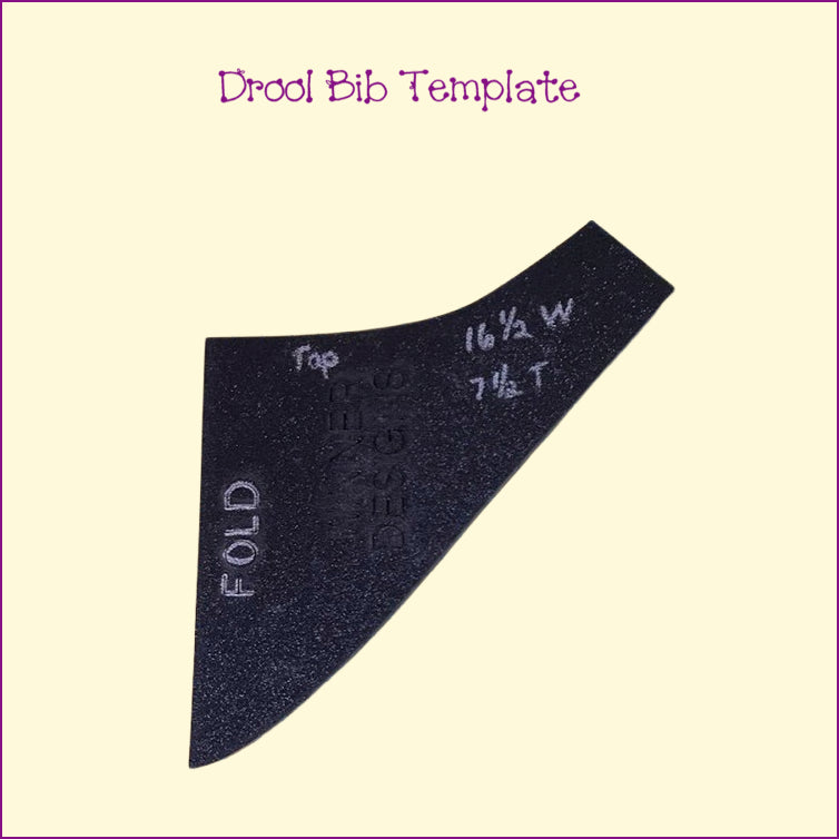 Drool Bib Template