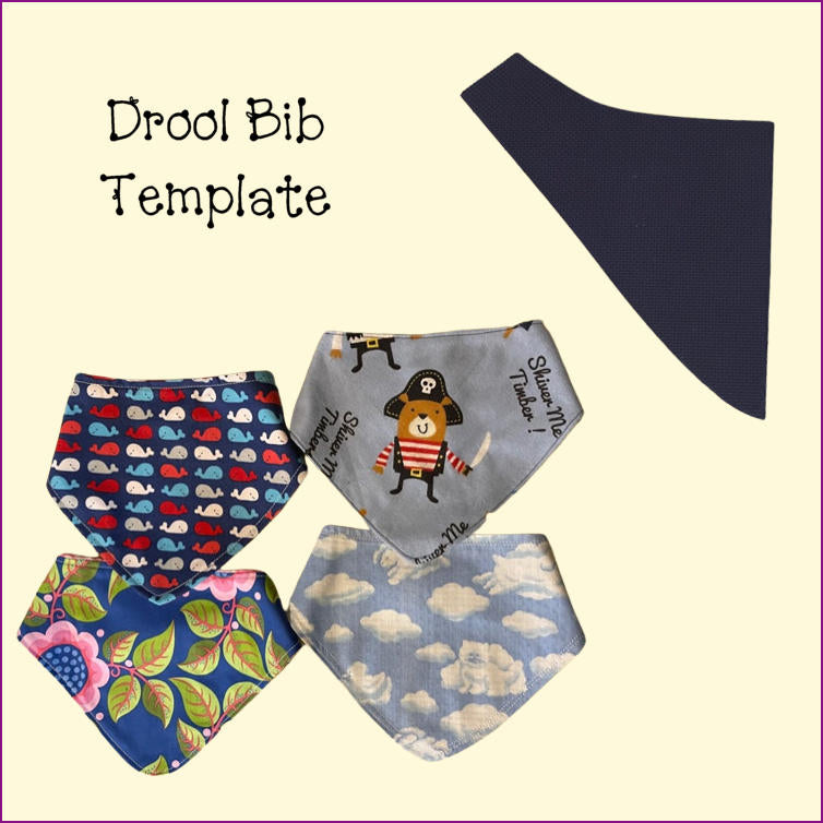 Drool Bib Template