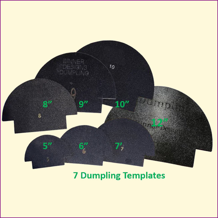 Dumpling Templates, (7 sizes!) Fussy Cuts, Gussets/Inserts, Bundles
