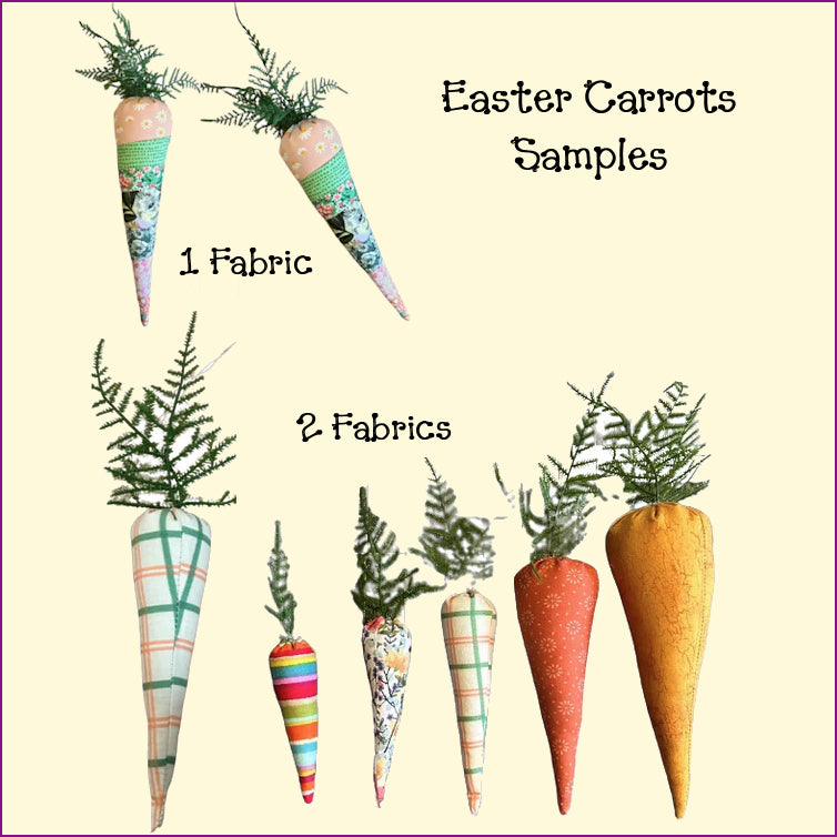 Easter Eggs, Carrots/Trees