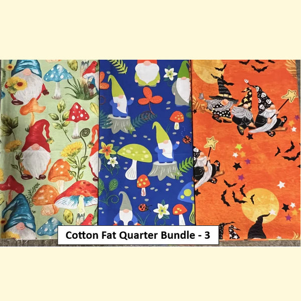 Gnome Fabric Fat Quarter - New Options!