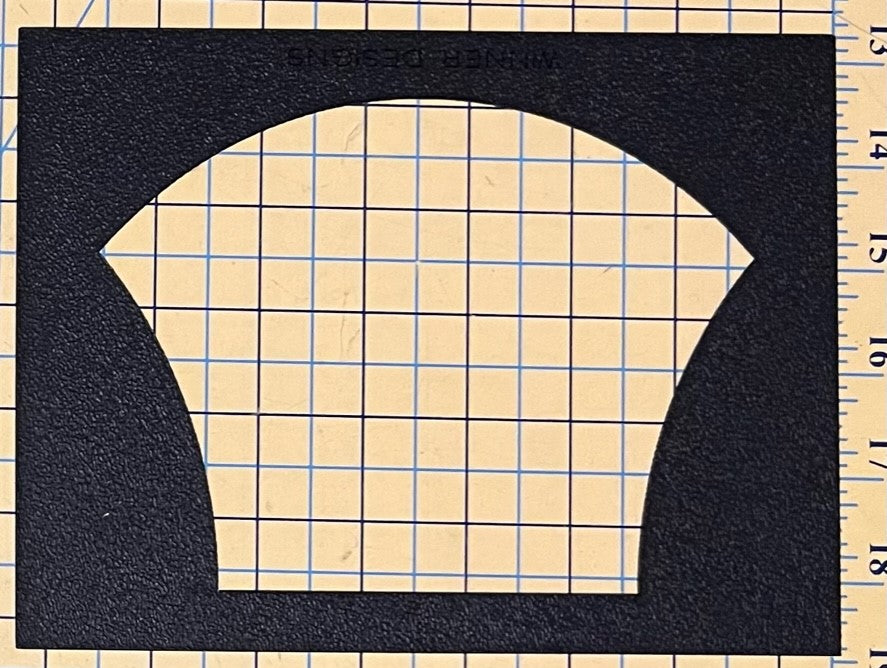 Towel Topper - Apple Core & Fussy Cut Frame V2