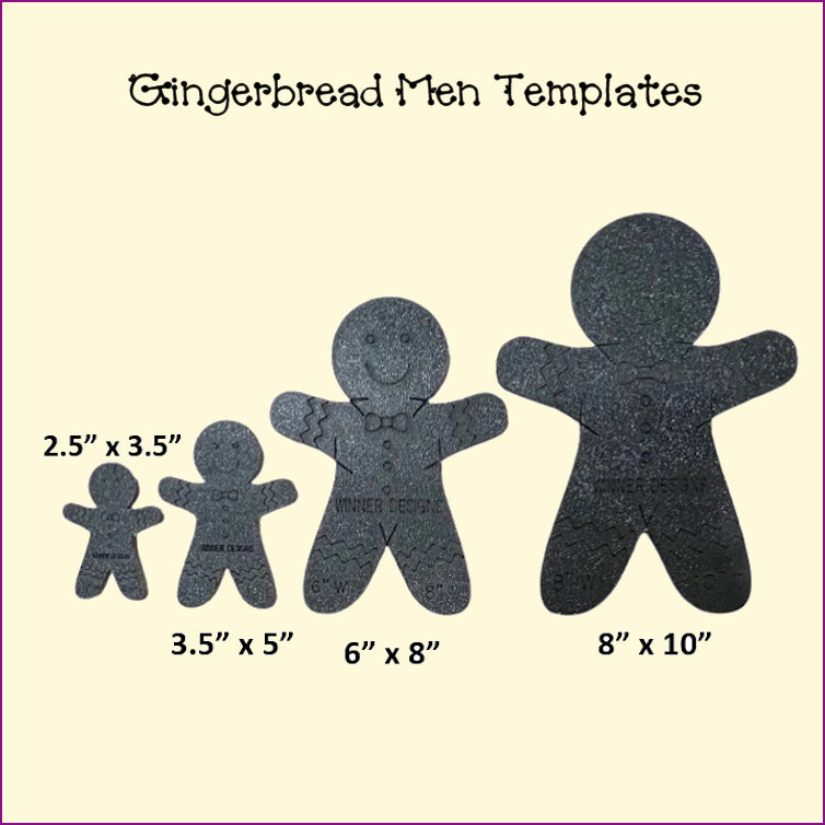 Christmas Gingerbread Templates