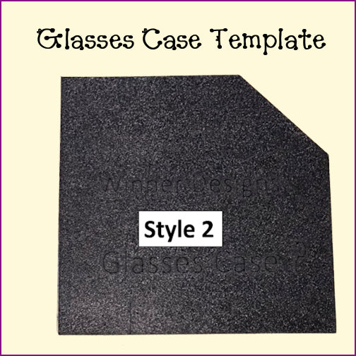 Glasses Case Templates - 2 Styles