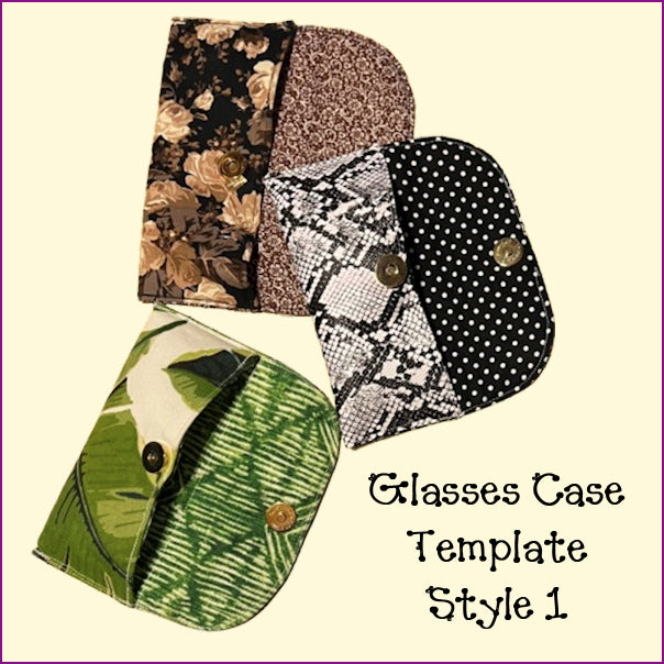 Glasses Case Templates - 2 Styles