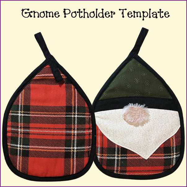 Gnome Santa Pot Holder/Stuffie