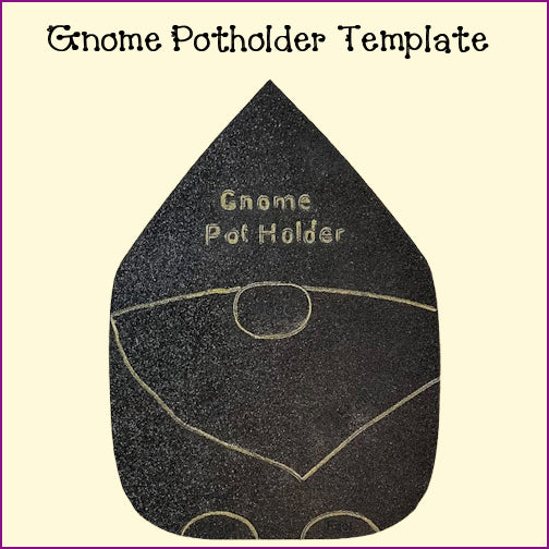 Gnome Santa Pot Holder/Stuffie
