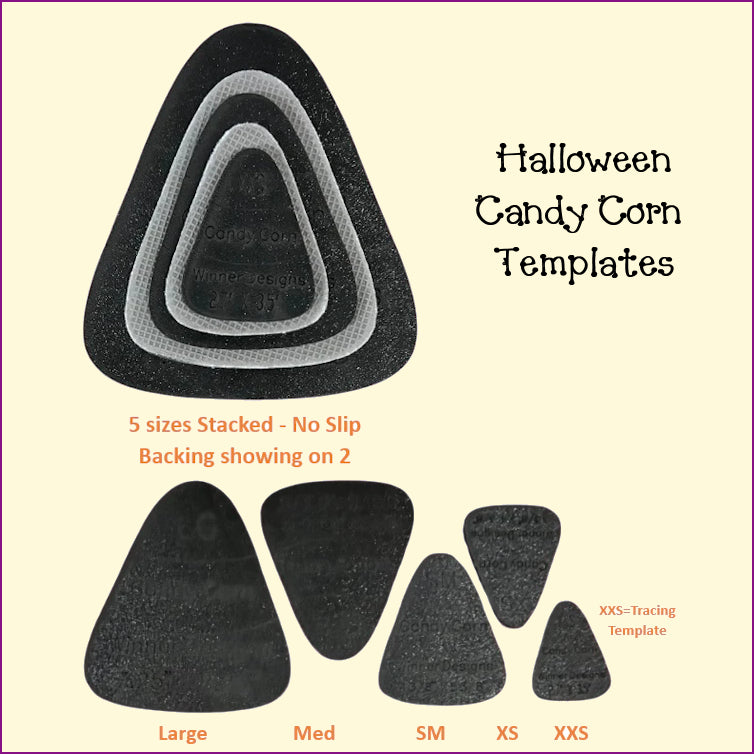 Halloween Candy Corn Templates