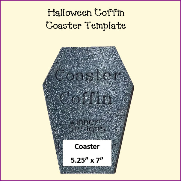 Halloween Coffin Templates